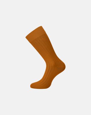 Sokker | bambusviskose | orange -Egtved